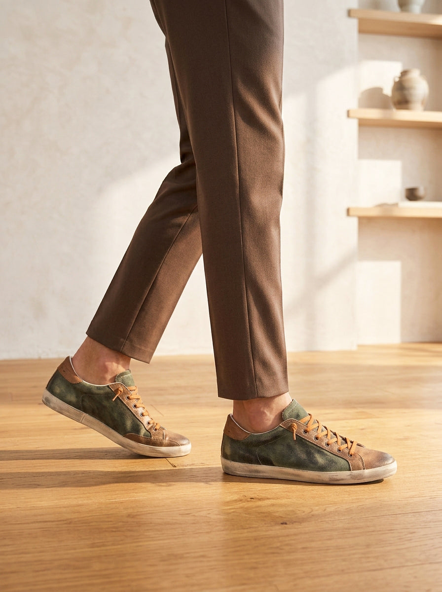 sneaker uomo artigianali made in Italy eleganti in vera pelle a civitanova marche spedizioni 24h 1 giorno pagamento alla consegna paypal cambi resi accettati