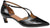 scarpe donna di tendenza decoltè nere tacco basso eleganti a punta in vera pelle con cinturino incrociato marchio angel alarcon 25536 calzature artigianali online comode con negozio a civitanova marche collezione moda spedizioni in tutta Italia pagamento alla consegna