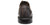 vista posteriore scarpe uomo eleganti di tendenza francesine senza lacci oxford marroni testa di moro in camoscio vera pelle con suola in gomma cucita modello guido ferri 6251 franco fedele calzature artigianali online 100% made in italy negozio a civitanova marche collezione moda soletta morbida spedizioni in tutta Italia pagamento alla consegna 
