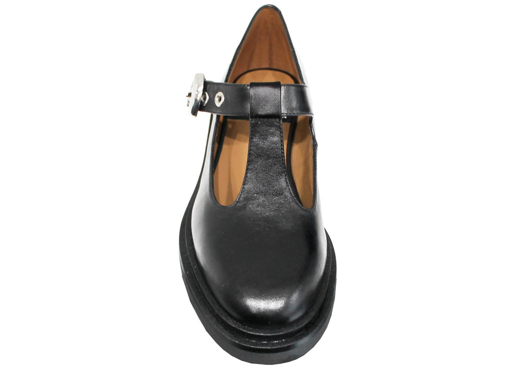 Born Ela Sandali Mary Jane Donna In Pelle Pieno Fiore - Plantare Imbottito, Suola Leggera In Poliuretano, Cucitura Opanka, Eleganza E Comfort Per Tutto Il Giorno