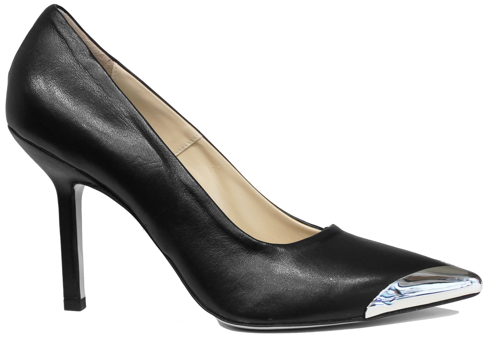 DECOLTE' DONNA PUNTALE PELLE NERA| ACS Calzature Italiane