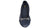 vista frontale scarpe donna di tendenza ballerine blu in vera pelle con morsetto fibbia argento crown minnie ga11624 stile casual eleganti con punta rotonda suola bassa flessibile e tacco interno calzature artigianali online 100% made in italy comode con negozio a civitanova marche collezione moda spedizioni in tutta Italia pagamento alla consegna