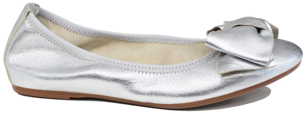 Essentials Ballerine con fiocco Donna, Bianco Sporco, 35 EU Essentials Ballerine con fiocco Donna, Bianco Sporco, 35 EU