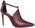 scarpe donna di tendenza decoltè tronchetti a punta bordò tacco alto a spillo eleganti in vera pelle con cinturino regolabile e cerniera marchio Gianmarco F. A0160 calzature artigianali Made in Italy online con negozio a civitanova marche collezione moda spedizioni in tutta Italia pagamento alla consegna