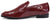 vista laterale scarpe donna di tendenza mocassini eleganti bordò lucidi stile college in vera pelle marchio angel alarcon 25516 cremis stile casual per ufficio con tacco basso e suola flessibile calzature artigianali online comode con negozio a civitanova marche collezione moda spedizioni in tutta Italia pagamento alla consegna