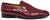 scarpe donna di tendenza mocassini eleganti bordò lucidi stile college in vera pelle marchio angel alarcon 25516 cremis stile casual per ufficio con tacco basso e suola flessibile calzature artigianali online comode con negozio a civitanova marche collezione moda spedizioni in tutta Italia pagamento alla consegna