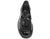 vista frontale scarpe donna di tendenza mocassini neri lucidi con suola alta zeppa in vera pelle marchio crown fiocco naplak con nappine campanelle suola stile casual eleganti sportivi con punta rotonda calzature artigianali online 100% made in italy comode con negozio a civitanova marche collezione moda spedizioni in tutta Italia pagamento alla consegna