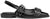scarpe donna di tendenza slingback basse nere a punta in vera pelle lucida vernice con fibbie e borchie argentate e cinturino elastico articolo kbas-3 calzature artigianali 100% made in italy online con negozio a civitanova marche collezione moda spedizioni in tutta Italia pagamento alla consegna