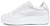 vista laterale scarpe donna di tendenza sneaker eleganti sportive bianche in vera pelle con suola leggera alta e rialzata marchio crown 1719 sf stile casual con punta rotonda calzature artigianali online 100% made in italy comode con negozio a civitanova marche collezione moda spedizioni in tutta Italia pagamento alla consegna