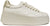 scarpe donna sneaker di tendenza casual eleganti sportive crown new marina in vera pelle greige beige panna con tallone dorato suola alta leggera calzature artigianali online 100% made in italy negozio a civitanova marche collezione moda soletta morbida estraibile per plantare spedizione in tutta Italia pagamento alla consegna