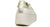vista posteriore scarpe donna sneaker di tendenza casual eleganti sportive crown new marina in vera pelle greige beige panna con tallone dorato suola alta leggera calzature artigianali online 100% made in italy negozio a civitanova marche collezione moda soletta morbida estraibile per plantare spedizione in tutta Italia pagamento alla consegna