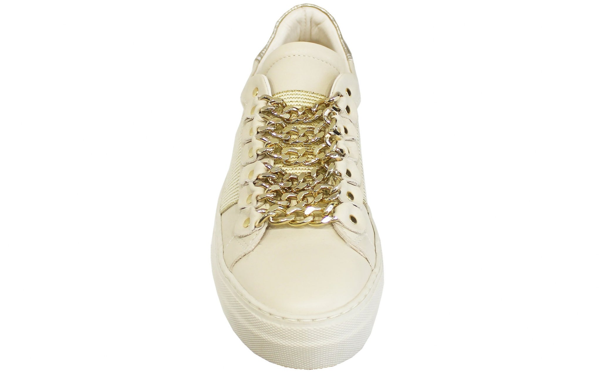 Sneaker alta con stella in glitter Noir - Chaussures