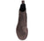 vista frontale dall'alto scarpe donna di tendenza stivaletti beatles marroni testa di moro in camoscio bassi altezza caviglia con elastici laterali in vera pelle marchio crown beatles ns chelsea boots stile casual eleganti sportivi con punta rotonda suola carrarmato in gomma flessibile calzature artigianali online 100% made in italy comode con negozio a civitanova marche collezione moda spedizioni in tutta Italia pagamento alla consegna