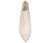 vista frontale dall'alto scarpe donna di tendenza tronchetti grigio beige a punta eleganti aperti di lato in vera pelle con tacco basso comodo cerniera posteriore e suola vero cuoio marchio Le Fabian 9300 calzature artigianali Made in Italy online con negozio a civitanova marche collezione moda spedizioni in tutta Italia pagamento alla consegna