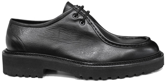 scarpe uomo eleganti di tendenza ingegnere paraboot neri in vera pelle con suola super leggera extralight stile carrarmato modello guido ferri 6588 calzature artigianali online 100% made in italy negozio a civitanova marche collezione moda soletta morbida estraibile per plantare spedizioni in tutta Italia pagamento alla consegna 