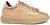 scarpe uomo tendenza sneaker bassa eleganti sportive per cerimonia IPL 4190 in vera pelle beige taupe con suola nocciola molto leggera oversize calzature artigianali 100% made in italy negozio a civitanova marche collezione moda soletta morbida estraibile per plantare spedizioni in tutta Italia pagamento alla consegna 
