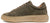 vista laterale scarpe uomo di tendenza sneaker verdi eleganti sportive in camoscio vera pelle con suola beige alta e rialzata articolo 4190 stile casual con punta rotonda calzature artigianali online 100% made in italy comode con negozio a civitanova marche collezione moda spedizioni in tutta Italia pagamento alla consegna