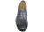 vista frontale scarpe uomo di tendenza eleganti per cerimonie mocassini college blu in vera pelle con suola cucita in vero cuoio modello guido ferri 6163 franco fedele calzature artigianali online 100% made in italy negozio a civitanova marche collezione moda soletta morbida spedizioni in tutta Italia pagamento alla consegna 