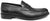 scarpe uomo di tendenza eleganti per cerimonie mocassini college neri in vera pelle con suola cucita in vero cuoio modello guido ferri 6163 franco fedele calzature artigianali online 100% made in italy negozio a civitanova marche collezione moda soletta morbida spedizioni in tutta Italia pagamento alla consegna 