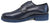 vista laterale scarpe uomo eleganti di tendenza francesine derby blu in vera pelle lisce con suola in micro superleggera modello C90 calzature artigianali online 100% made in italy negozio a civitanova marche collezione moda spedizioni in tutta Italia pagamento alla consegna 