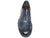 vista frontale dall'alto scarpe uomo eleganti di tendenza francesine senza lacci oxford blu in vera pelle con suola in gomma cucita modello guido ferri 6628 franco fedele calzature artigianali online 100% made in italy negozio a civitanova marche collezione moda soletta morbida spedizioni in tutta Italia pagamento alla consegna 