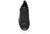 vista frontale scarpe uomo tendenza sneaker basse casual eleganti sportive articolo MZ2803 in vera pelle nera con dettaglio laterale cucito in camoscio suola alta rialzata calzature artigianali online 100% made in italy negozio a civitanova marche collezione moda soletta morbida estraibile per plantare spedizioni in tutta Italia pagamento alla consegna 