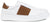 scarpe uomo di tendenza sneaker casual eleganti per cerimonie tipo imitazione valentino in vera pelle bianca molto morbida con elastici laterali marrone caramello in tinta con riporto tallone dietro e suola in eva extralight alta rialzata calzature crown 1717 lacci calzature artigianali online 100% made in italy con negozio a civitanova marche collezione moda soletta estraibile per plantare spedizioni in tutta Italia pagamento alla consegna