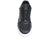 vista frontale dall'alto scarpe uomo tendenza sneaker basse casual eleganti sportive in vera pelle nera con dettagli martellati e buchetti sulla punta suola alta rialzata articolo AR80-M calzature artigianali online 100% made in italy negozio a civitanova marche collezione moda soletta morbida estraibile per plantare spedizioni in tutta italia pagamento alla consegna 