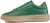 vista laterale scarpe uomo tendenza sneaker basse stile casual eleganti sportive in vera pelle verde acceso suola beige alta rialzata articolo 4190 calzature artigianali online 100% made in italy negozio a civitanova marche collezione moda soletta morbida estraibile per plantare spedizioni in tutta Italia pagamento alla consegna 