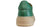 vista posteriore scarpe uomo tendenza sneaker basse stile casual eleganti sportive in vera pelle verde acceso suola beige alta rialzata articolo 4190 calzature artigianali online 100% made in italy negozio a civitanova marche collezione moda soletta morbida estraibile per plantare spedizioni in tutta Italia pagamento alla consegna 