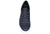 vista frontale dall'alto scarpe uomo di tendenza sneaker eleganti sportive blu navy in vera pelle con suola leggera alta e rialzata marchio crown gaucho stile casual con punta rotonda calzature artigianali online 100% made in italy comode con negozio a civitanova marche collezione moda spedizioni in tutta Italia pagamento alla consegna