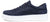 vista laterale scarpe uomo di tendenza sneaker eleganti sportive blu navy in vera pelle con suola leggera alta e rialzata marchio crown gaucho stile casual con punta rotonda calzature artigianali online 100% made in italy comode con negozio a civitanova marche collezione moda spedizioni in tutta Italia pagamento alla consegna