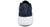 vista posteriore scarpe uomo di tendenza sneaker eleganti sportive blu navy in vera pelle con suola leggera alta e rialzata marchio crown gaucho stile casual con punta rotonda calzature artigianali online 100% made in italy comode con negozio a civitanova marche collezione moda spedizioni in tutta Italia pagamento alla consegna