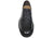 vista frontale dall'alto scarpe derby uomo francesina liscia calzaturificio europa franco fedele guido ferri articolo 6436 in vera pelle nera morbida comoda con suola fondo in gomma classico molto leggero 100% made in italy fatte a mano scarpe con negozio a civitanova marche calzature italiane artigianali scarpe online eleganti e formali