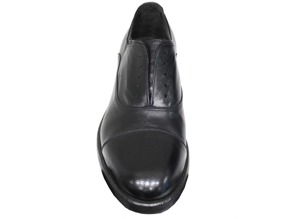 Dune - Scarpe brogue in pelle nera di vernice con suola spessa-Nero Dune - Scarpe brogue in pelle nera di vernice con suola spessa-Nero