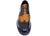 vista frontale dall'alto Scarpe eleganti uomo cerimonia francesina derby bicolore ricamata stringata elegante sportiva articolo 3030 calzaturificio basic in vera pelle abrasivata lucida blu e pelle martellata bottalata cuoio e suola alta rialzata zeppa molto leggera in gomma eva 100% made in italy scarpe con negozio a civitanova marche collezione moda platform scarpe online artigianali