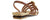 vista posteriore del tacco scarpe donna sandalo con punta quadrata tacco basso 2 cm fasciato con fibbie calzaturificio angel alarcon 24038 in vera pelle cammello marrone chiaro cuoio pellame molto morbido sottopiede molto morbido e cinturino elastico alla caviglia scarpe con negozio a civitanova marche collezione moda primavera estate calzature artigianali made in italy scarpe online spedizione in tutta italia pagamento alla consegna