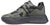 vista laterale interna scarpe sneaker uomo eleganti sportive stile tipo imitazione balenciaga calzaturificio basic articolo j02 in vera pelle verde con dettagli in cocco squamato nero pellame molto morbido suola nera molto alta fondo scuro oversize molto leggera e comoda 100% made in italy scarpe con negozio a civitanova marche collezione moda soletta morbida estraibile per plantare calzature artigianali made in italy scarpe online