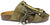 Ciabatta donna color verde salvia in camoscio vera pelle, frange multicolor, punta rotonda, suola imbottita in memory tipo birkenstock, modello L'ARTIGIANO 1278-F803, calzature artigianali 100% Made in Italy