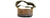 vista dietro ciabatta uomo doppia fibbia stile birkenstock color verde salvia in vera pelle scamosciata, punta rotonda, suola imbottita in memory morbidissima, modello L'ARTIGIANO 374-4000BK, calzature artigianali 100% Made in Italy con negozio a Civitanova Marche