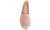 vista dall'alto espadrillas donna rosa in camoscio vera pelle, punta rotonda, suola intrecciata e leggera, modello MACARENA ELISA43, scarpe artigianali
