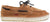 Mocassini barca uomo stile espadrillas color cuoio in camoscio vera pelle, punta rotonda, suola intrecciata e leggera, modello MACARENA LUIS12, scarpe artigianali