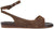 Sandali donna marroni testa di moro in camoscio vera pelle, modelli con fascia perfetti per alluce valgo, cinturino alla caviglia regolabile, tacco basso comodo, calzature artigianali Angel Alarcon articolo 26071