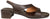 Sandali donna marroni testa di moro in vera pelle, modelli con fasce incrociata ideali per alluce valgo, cinturino elastico, tacco basso comodo, calzature artigianali Angel Alarcon articolo 26051