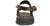 vista dietro sandali francescani uomo eleganti marroni testa di moro in vera pelle, doppia fascia e cinturino al tallone, calzature artigianali 100% Made in Italy, articolo 4074