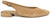 Slingback basse donna beige sabbia a punta in vera pelle scamosciata, scarpe stile chanel aperte dietro con cinturino, suola leggera, tacco basso, modello FRANCESCO BRUNELLI BA6100, calzature artigianali 100% Made in Italy