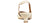 vista dietro slingback donna color beige bianco panna a punta con tacco basso in vera pelle, decoltè stile chanel aperte dietro e laterale con cinturino elastico, tacco comodo, modello ANGEL ALARCON 26017, calzature artigianali