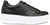 Sneaker donna nere in vera pelle, suola alta leggera e rialzata, modello Crown New Marina, scarpe artigianali Made in Italy