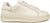 Sneaker uomo panna bianco latte in vera pelle martellata, suola in EVA super leggera di colore beige alta e rialzata, modello BT-102, scarpe artigianali Made in Italy con negozio a Civitanova