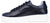 vista laterale sneaker uomo eleganti blu in vera pelle dall'effetto squamata pitonata, suola leggera e rialzata, modello ACS Exclusive AR52, scarpe artigianali Made in Italy con negozio a Civitanova Marche